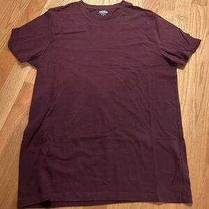 Old Navy Soft Washed T-Shirt Maroon